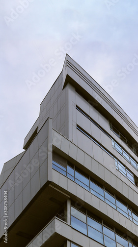 facade of modern building