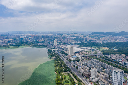 Nanjing City, Jiangsu Province, urban construction landscape