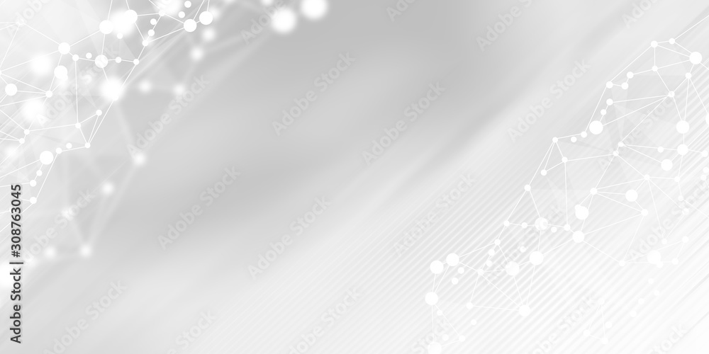 Gray halftone pattern with white line motion backdrop wallpaper. Clean Grey geometric background. Gray halftone pattern with white line motion backdrop wallpaper. Clean Grey geometric background.