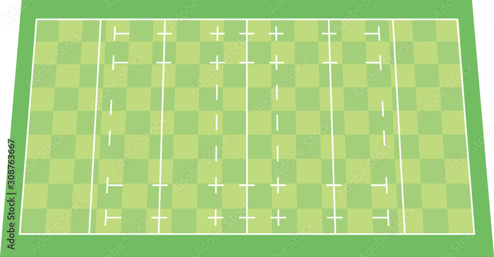 ラグビー場２ Stock イラスト Adobe Stock