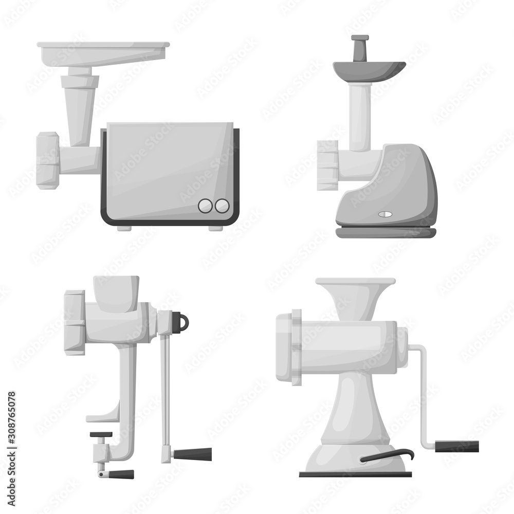 Vector design of appliance and steel logo. Collection of appliance and technology stock symbol for web. Vector design of appliance and steel logo. Collection of appliance and technology stock symbol for web.