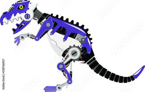 robot trex