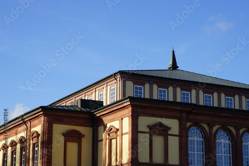 Der Saalbau von Neustadt an der Weinstraße bei Sonnenlicht photo