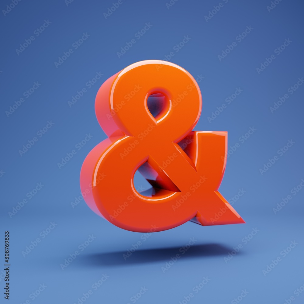 Lush Lava 3d ampersand symbol Lush Lava 3d ampersand symbol