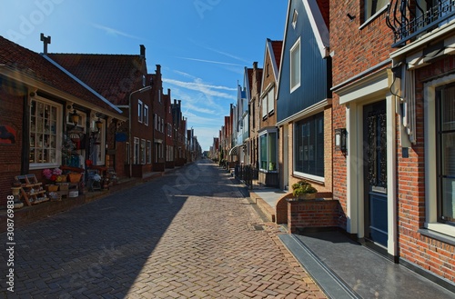 Streets in Netherlands angle shot