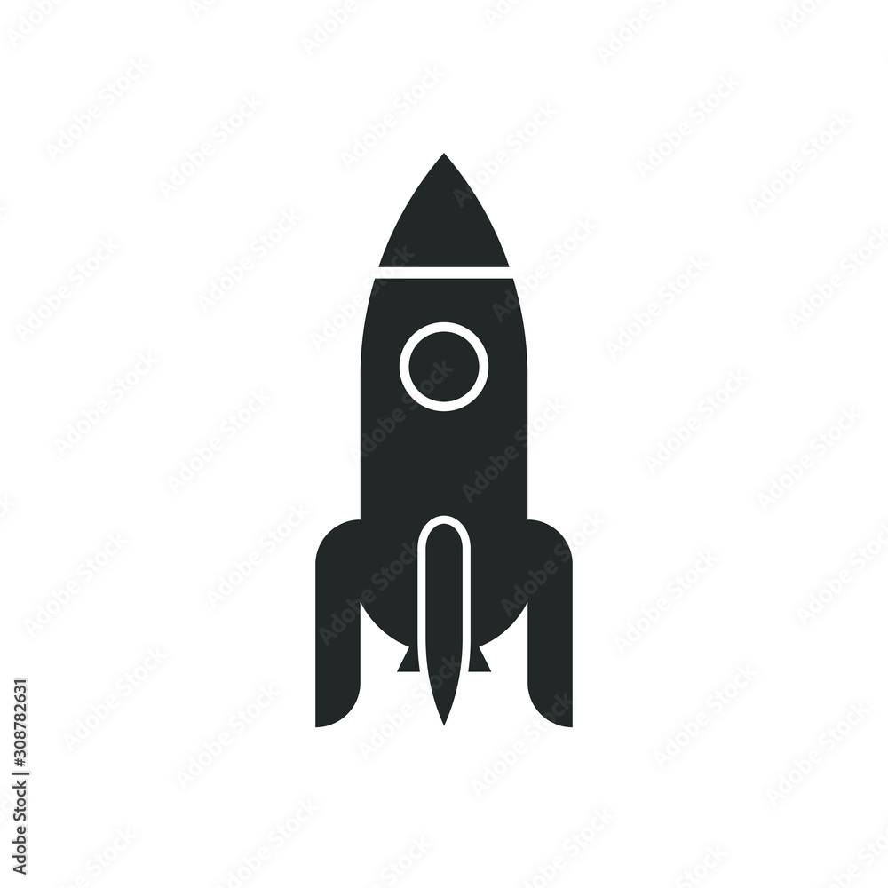 rocket isolated on white background rocket isolated on white background