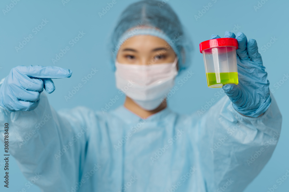 scientist in laboratory with test tubes scientist in laboratory with test tubes