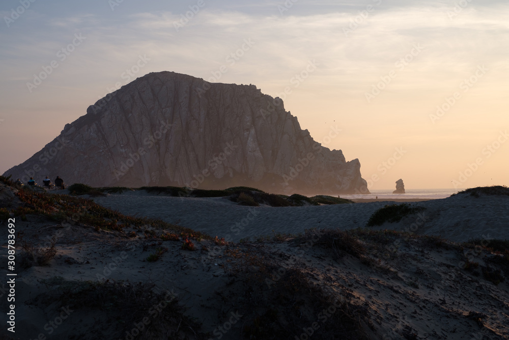 Fototapeta premium Morroe Bay Winter SF Fires
