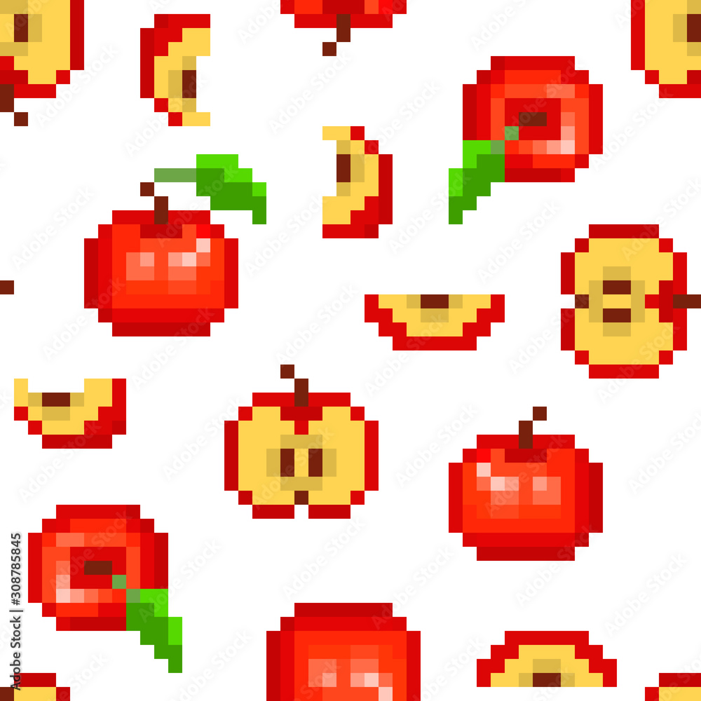 Pixel fruit pack