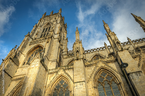 York Minster Gothic Cathedral