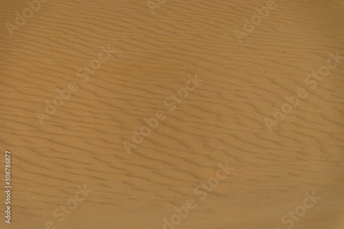 Texture and color of desert sand in Morocco