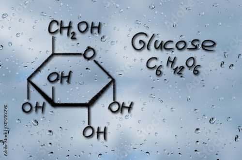 Structural model of Glucose