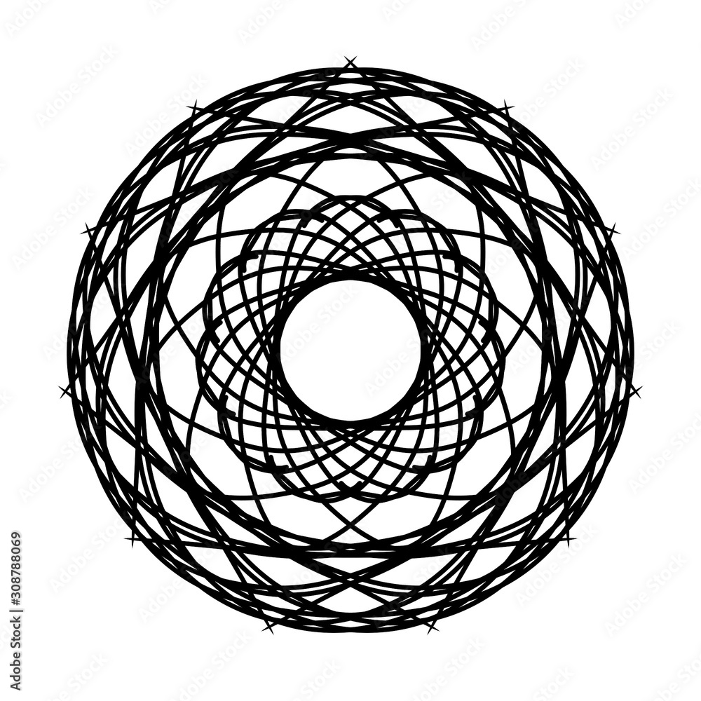 New ink Abstract circle pattern mandala flower floral petal stack. zentangl spirograph modern circular pattern geometric tribal lace motif black white. single art mehendi. Digital textile frame stamp New ink Abstract circle pattern mandala flower floral petal stack. zentangl spirograph modern circular pattern geometric tribal lace motif black white. single art mehendi. Digital textile frame stamp