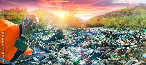 Special operation to clean up the river of debris