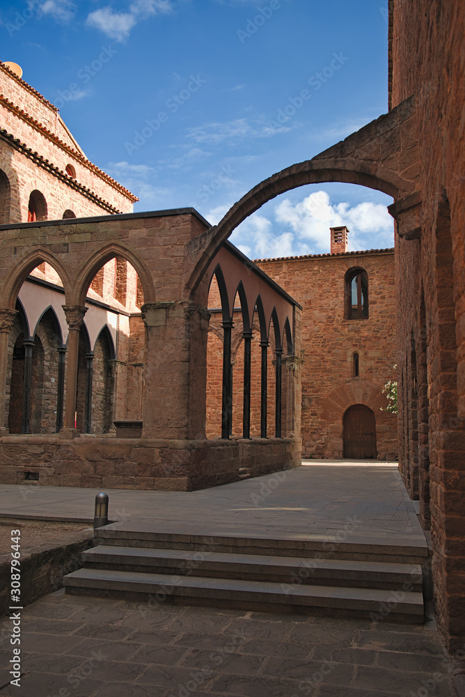 Fototapeta premium Cardona, the most important medieval fortress in Catalonia