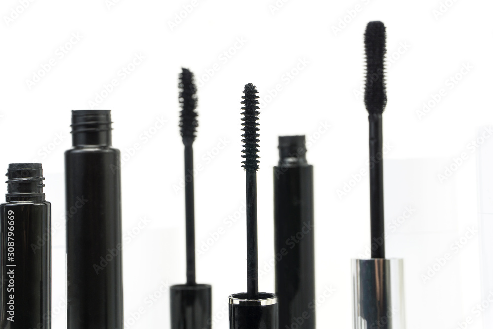 mascara on white background mascara on white background