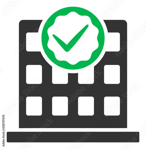 Office use only vector icon. Flat Office use only pictogram is isolated on a white background.