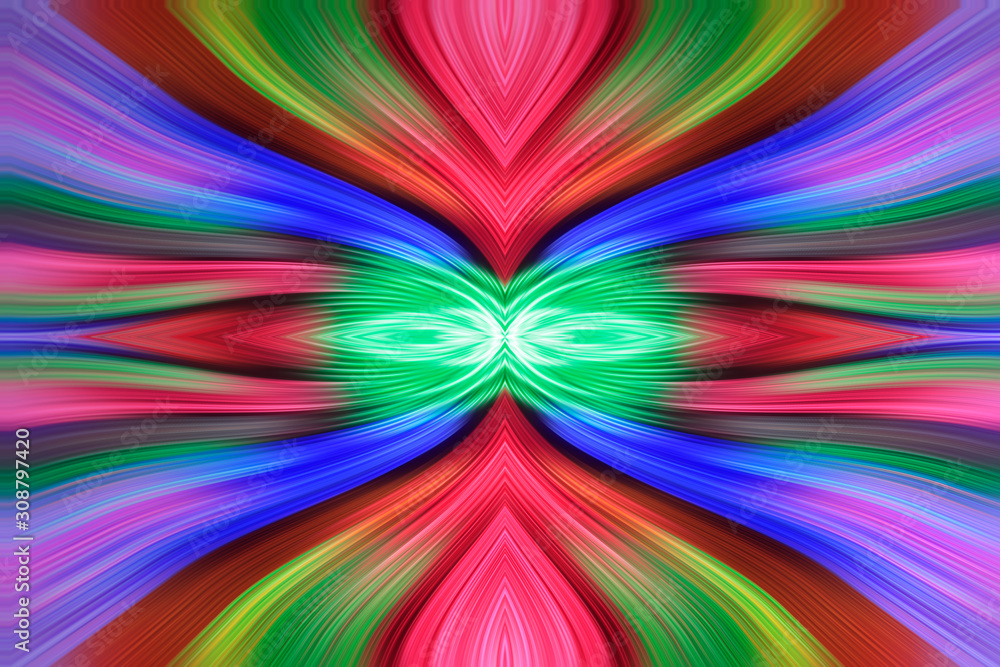 radial color pattern, closeup of photo radial color pattern, closeup of photo