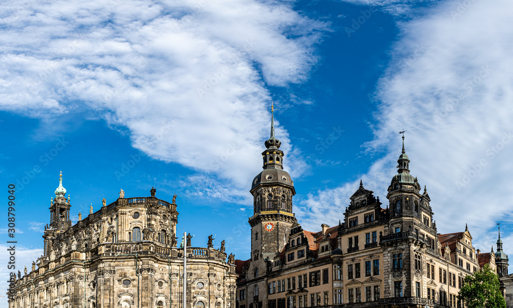 royal palace of Dresden in Germany