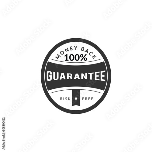 100% money back guaranteed badge