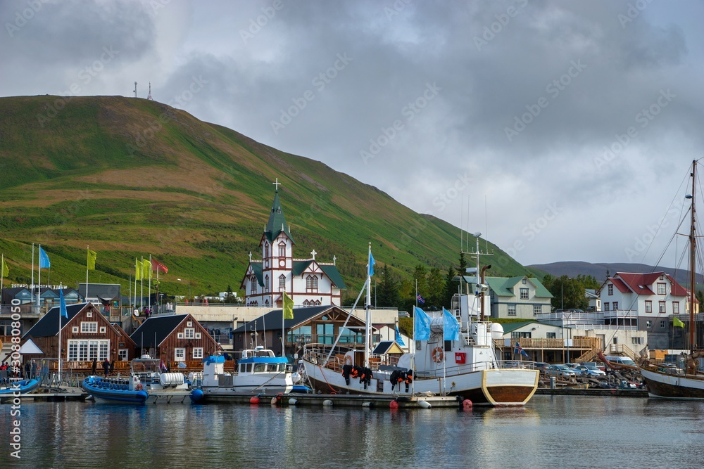 Fishing Village Husavik north Iceland