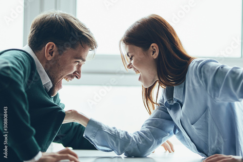 business people shaking hands finishing up meeting © SHOTPRIME STUDIO