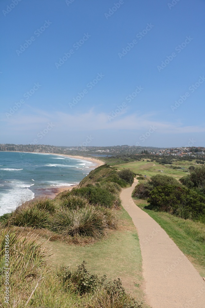 The Long Reef Headland in Sydney Australia The Long Reef Headland in Sydney Australia
