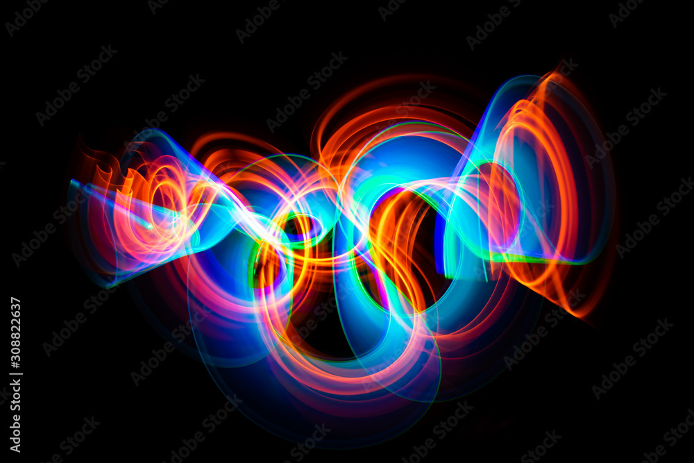 beautiful lightpainting - real photo, no illustration beautiful lightpainting - real photo, no illustration