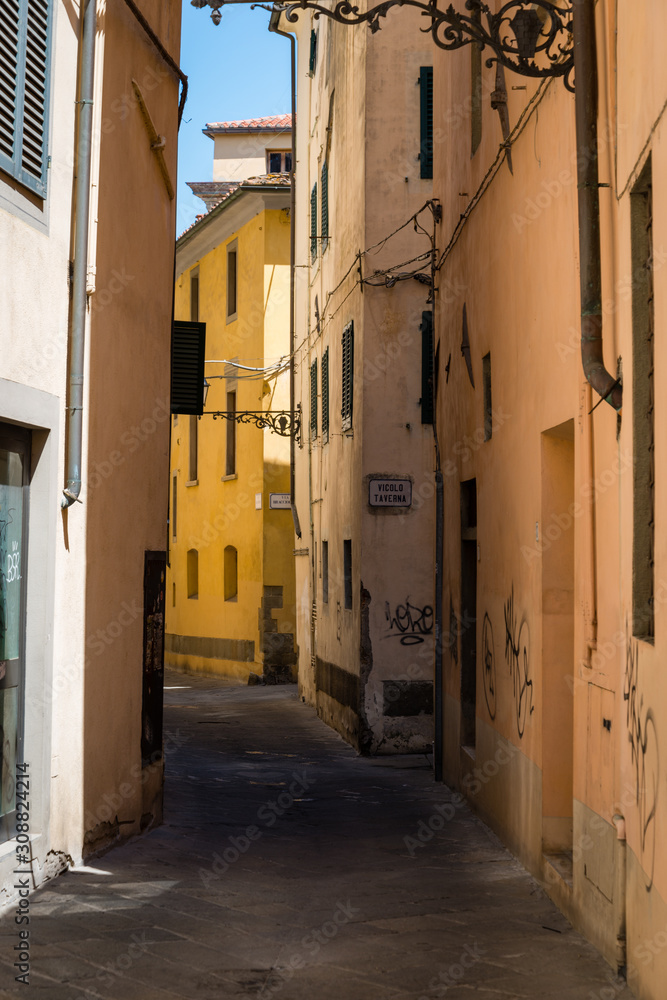 Rue de Pistoia en Italie