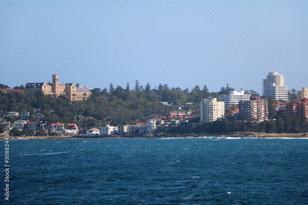 Manly Beach in Sydney, New South Wales Australia