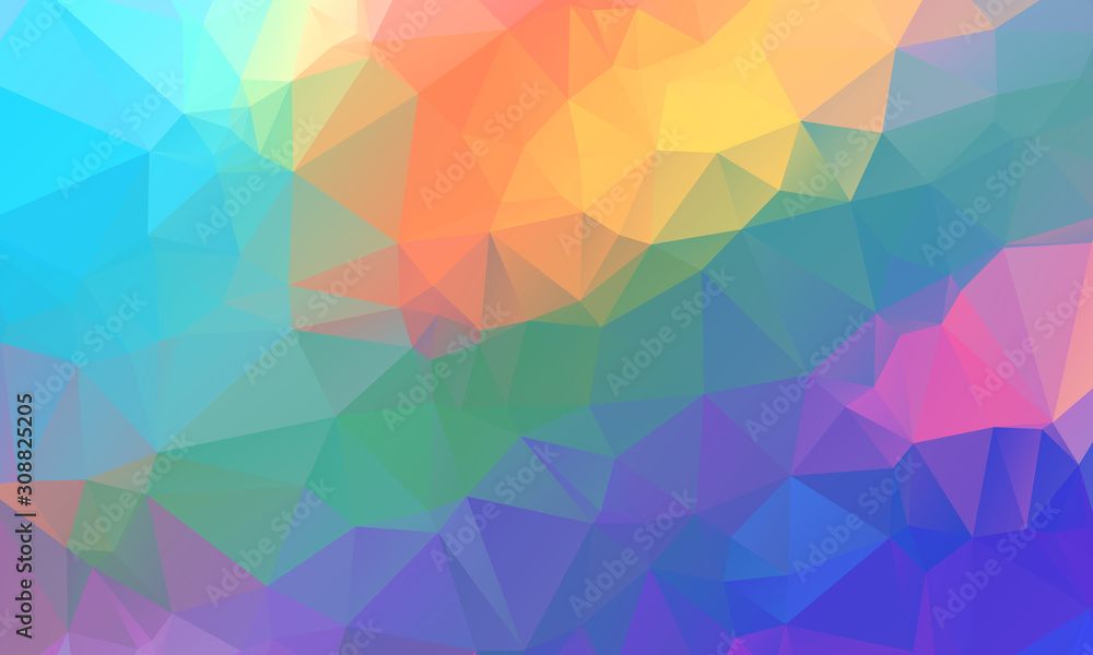 Low poly grid holographic triangles background Low poly grid holographic triangles background
