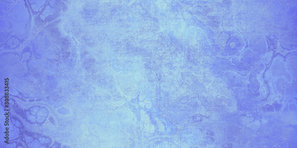 THE BLUES marble grunge background with copy space