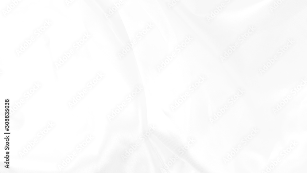 Obraz premium White fabric background, white gray textures luxurious, Blank for design, with Copy Space for Text..