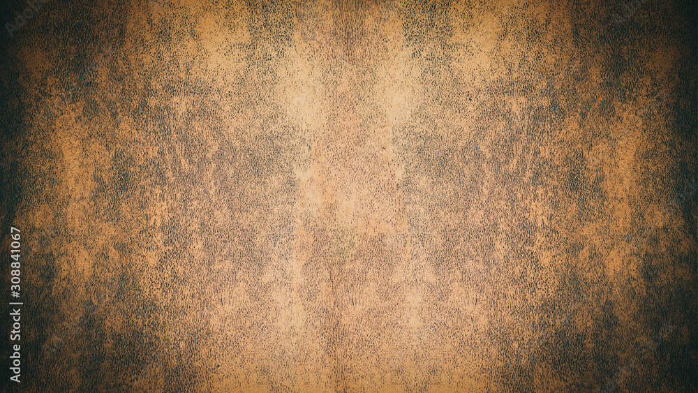 Fototapeta premium Old brown rustic leather texture - Background banner