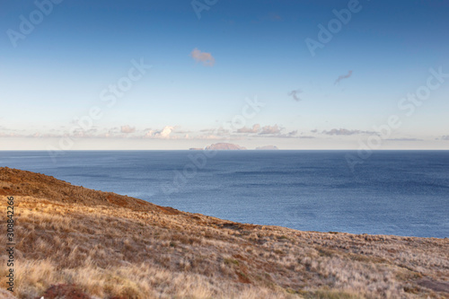 Madeira - Ponta de sao Lourenco - Desert islands  in the distance