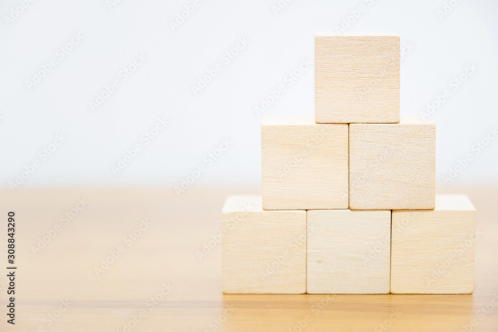 Group of wooden block on the table with white background, element of banner design concept. Group of wooden block on the table with white background, element of banner design concept.