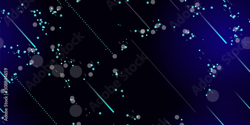 Fast Effect. Motion Neon. Seamless Pattern. Glitch