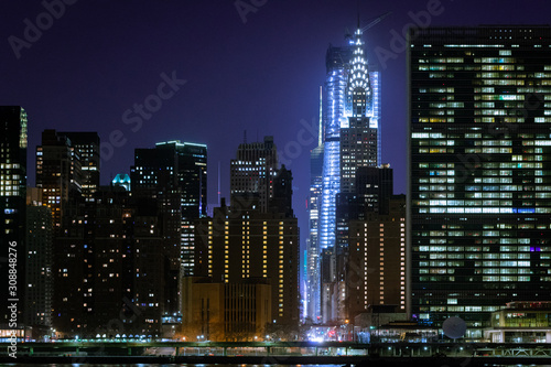 Canvas Print Night City