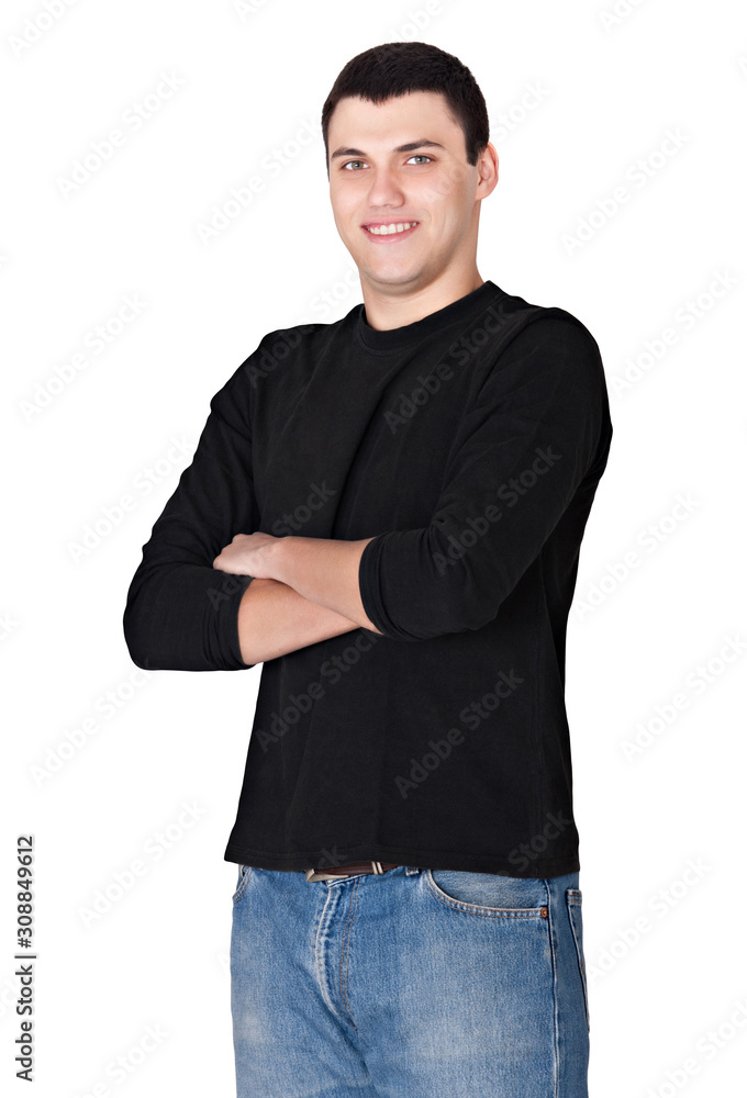 young man casual dressed young man casual dressed