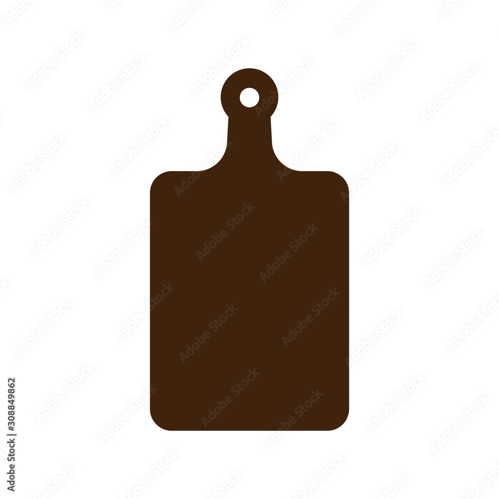 Cutting Board icon vector On White Background Cutting Board icon vector On White Background