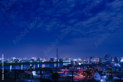 夜の風景　　Night landscape