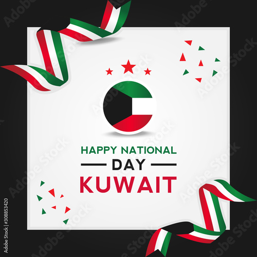 Kuwait Independence Day Vector Design Template. Kuwait National Day