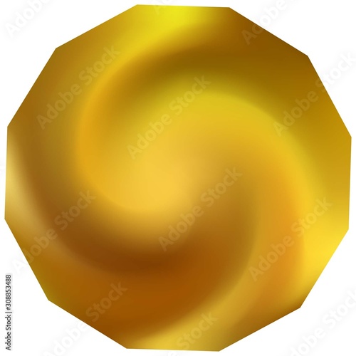 Polygonal chromatic background.