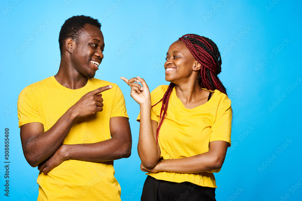 Fototapeta premium portrait of young couple