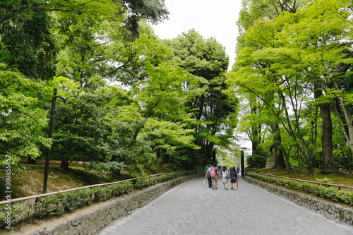 寺の道　Temple road