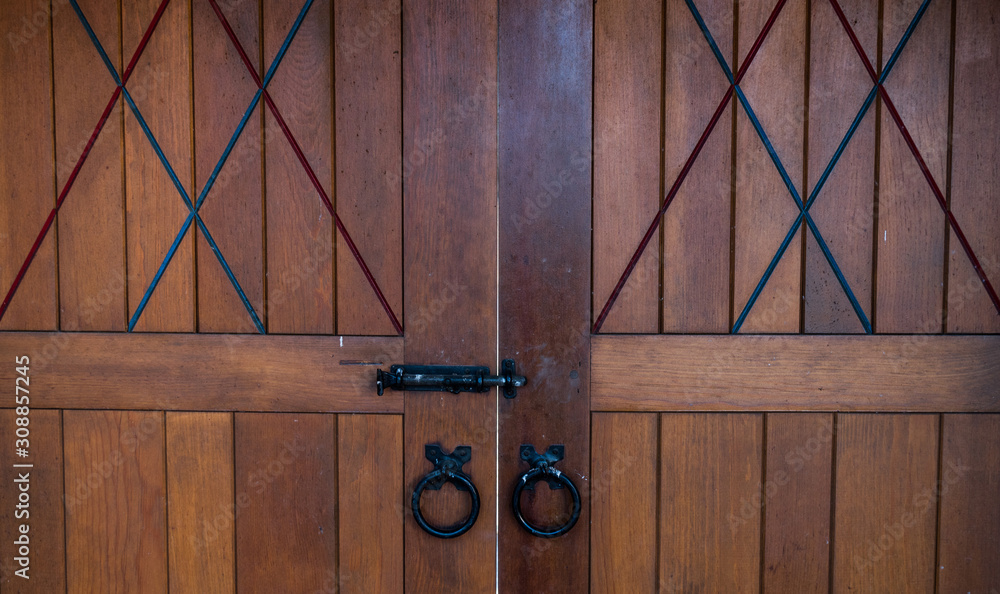 Southwest rustic door close up. Southwest rustic door close up.