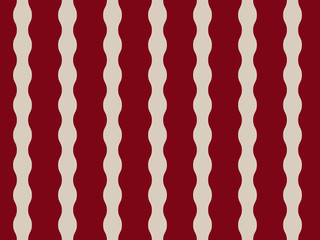 Wandcirkels Bordeaux patronen Japans tatewaku golvend lijnenpatroon  © 夕時 足立