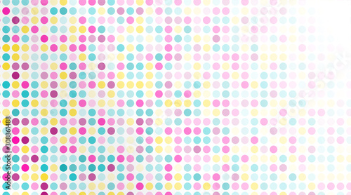 abstract vector background. colorful Random Dots .design circle .Vector Illustration For Wallpaper, Banner, Background, Card, Landing Page etc.