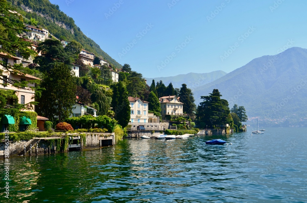 Naklejka premium Lago de Como, Italia