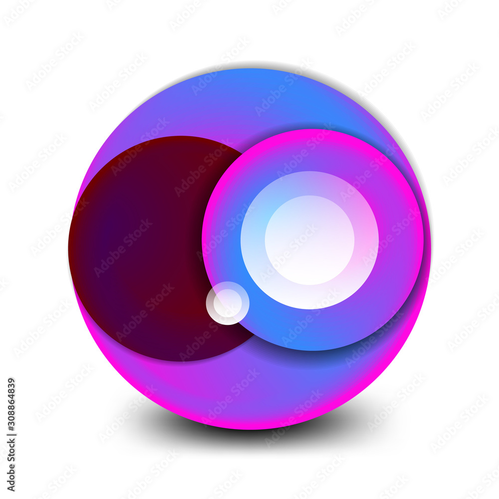 Vector swirl circle banner, 3d style abstract sphere or round shape icon or background templates. Vector Illustration For Wallpaper, Banner, Background, Card, Book Illustration, landing page Vector swirl circle banner, 3d style abstract sphere or round shape icon or background templates. Vector Illustration For Wallpaper, Banner, Background, Card, Book Illustration, landing page
